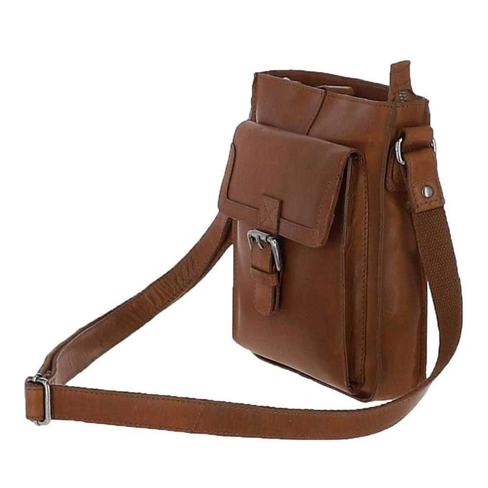 Ashwood Leather Windmere 3 Pocket Medium Leather Messenger Bag - Tan - Image 2