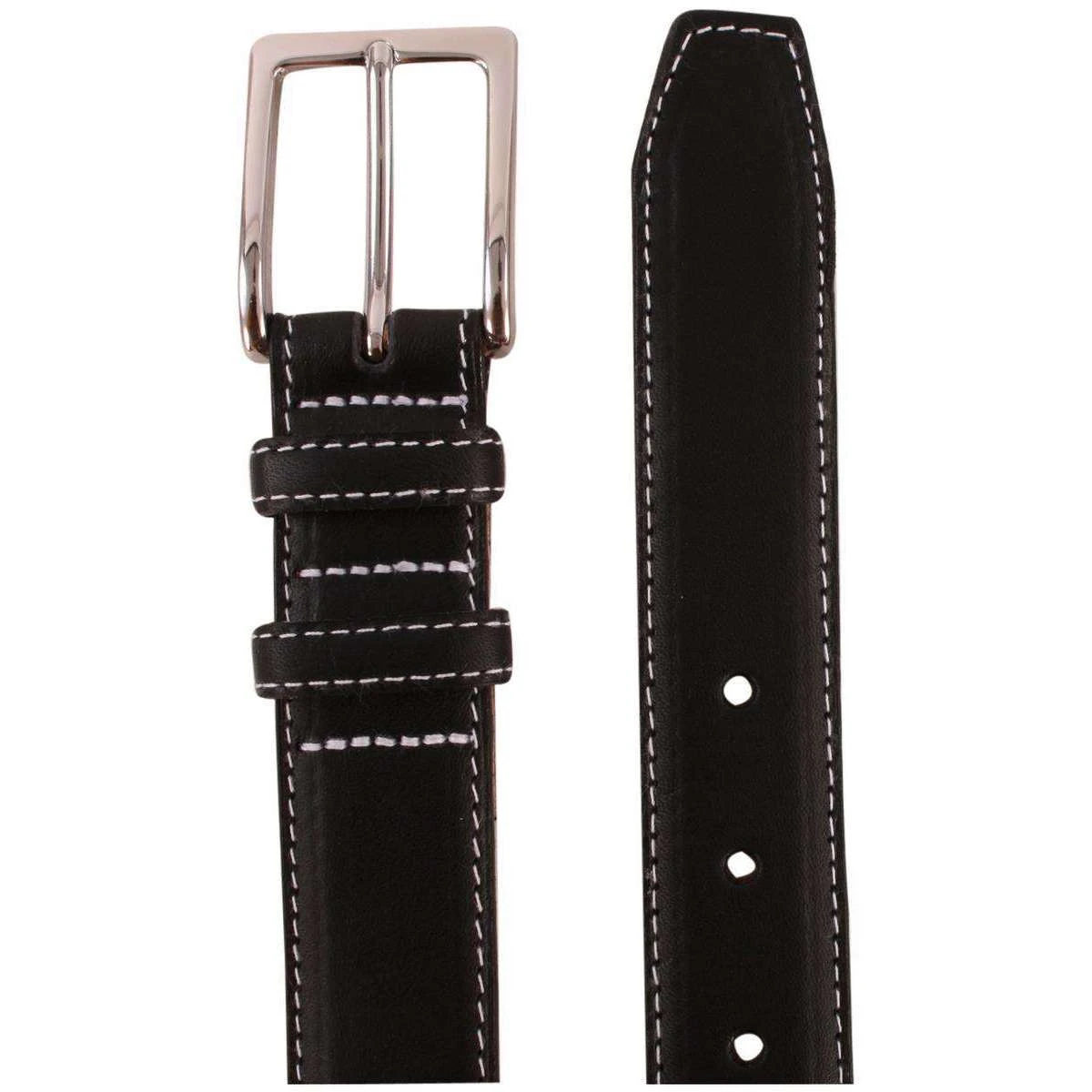 Bassin And Brown Leather Belt - Black - Image 2