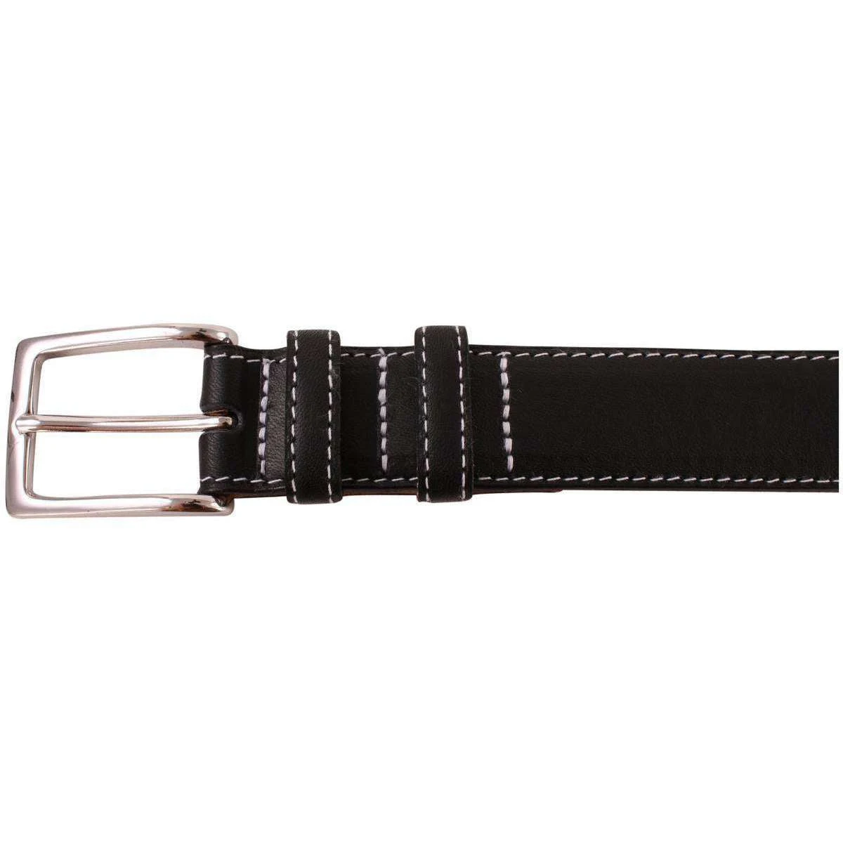 Bassin And Brown Leather Belt - Black - Image 3