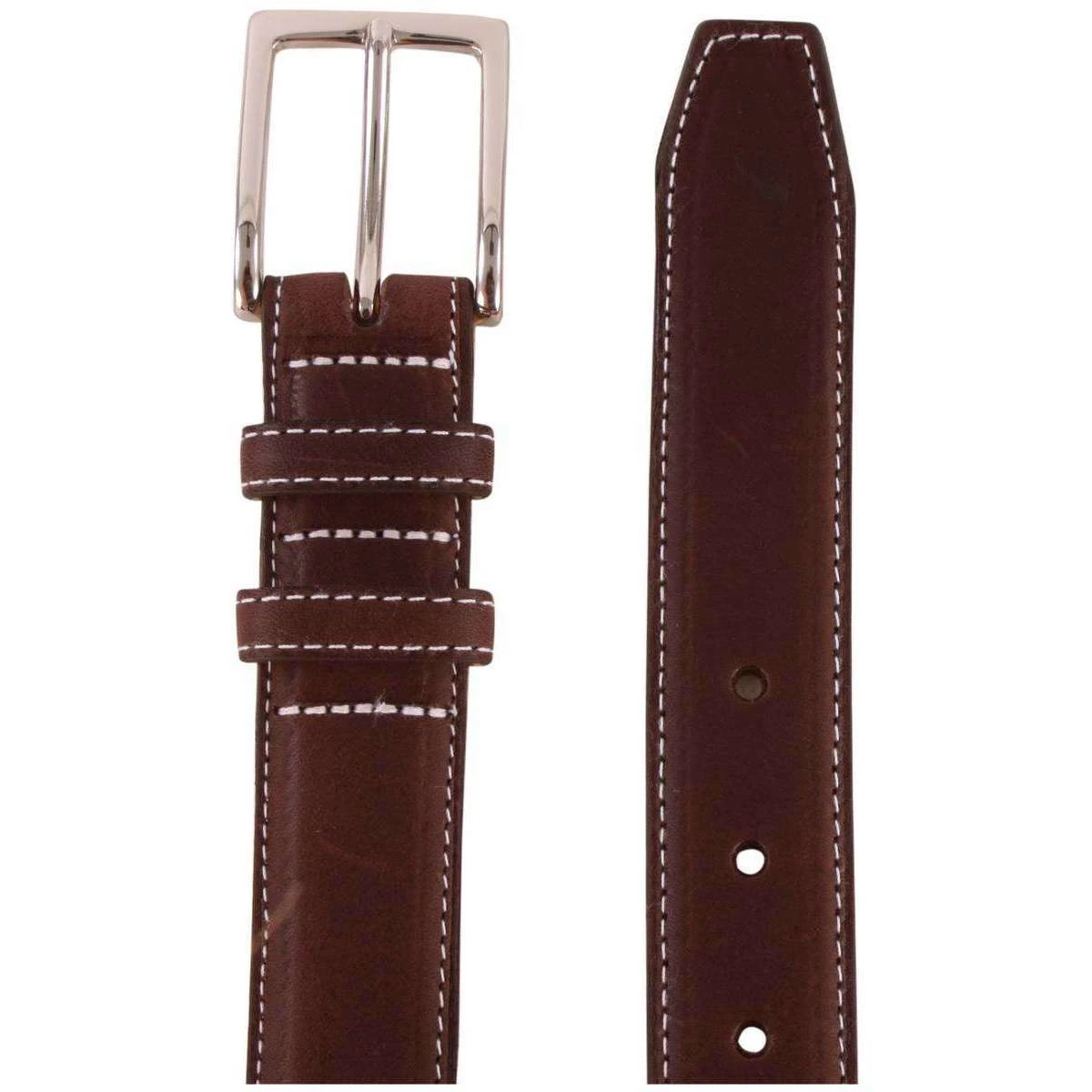 Bassin And Brown Leather Belt - Brown - Image 2