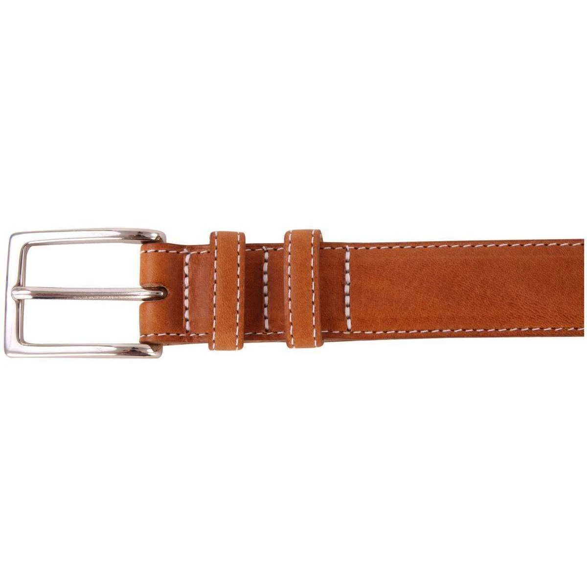 Bassin And Brown Leather Belt - Tan - Image 3