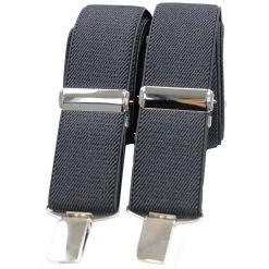 David Van Hagen Classic Braces - Dark Grey