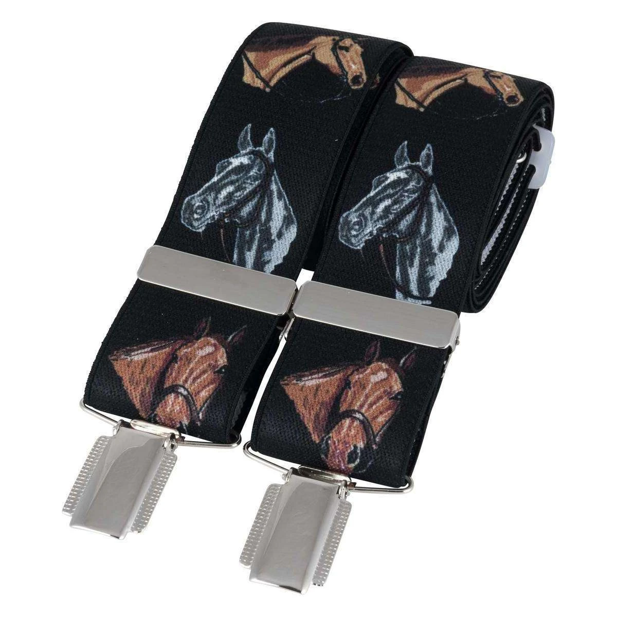 David Van Hagen Horses Braces - Black