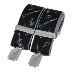 David Van Hagen Instruments Braces - Black