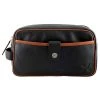 Dents The Suited Racer Wash Bag - Black/Highway Tan