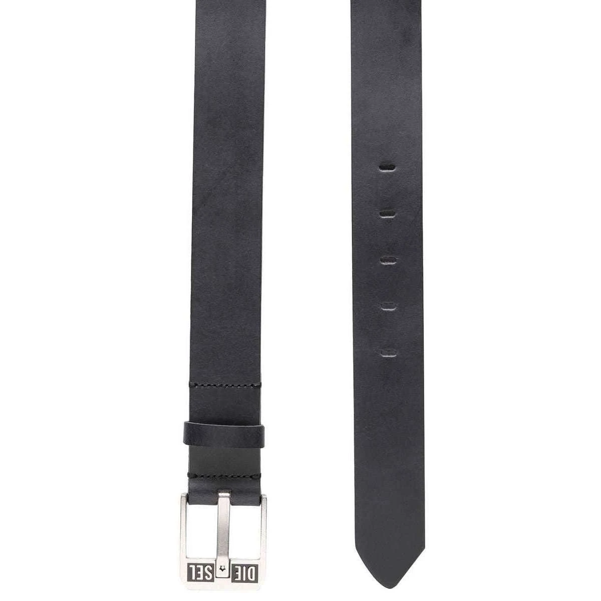 Diesel Bluestar II Leather Belt - Black - Image 2