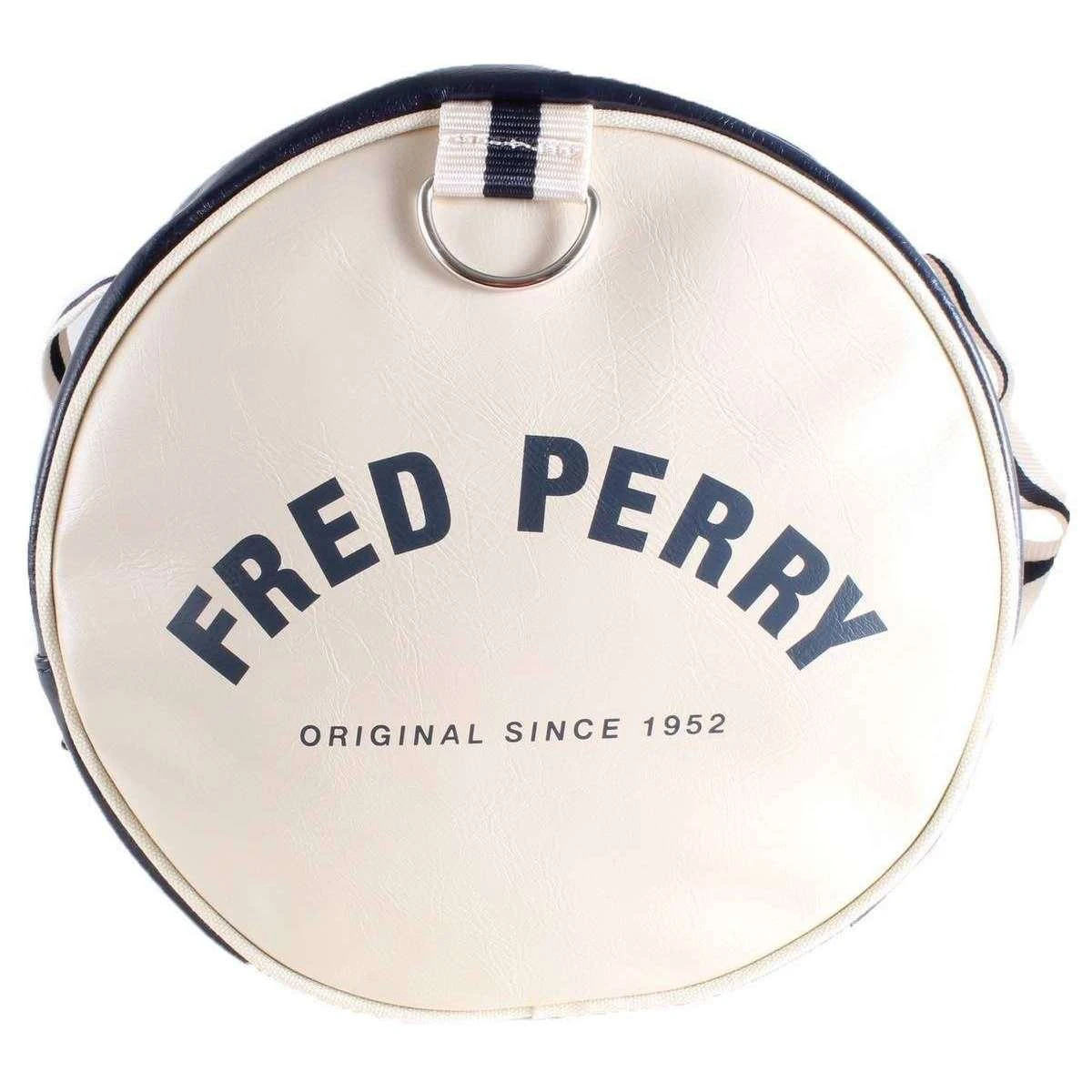 Fred Perry Classic Barrel Bag - Navy/Ecru - Image 2