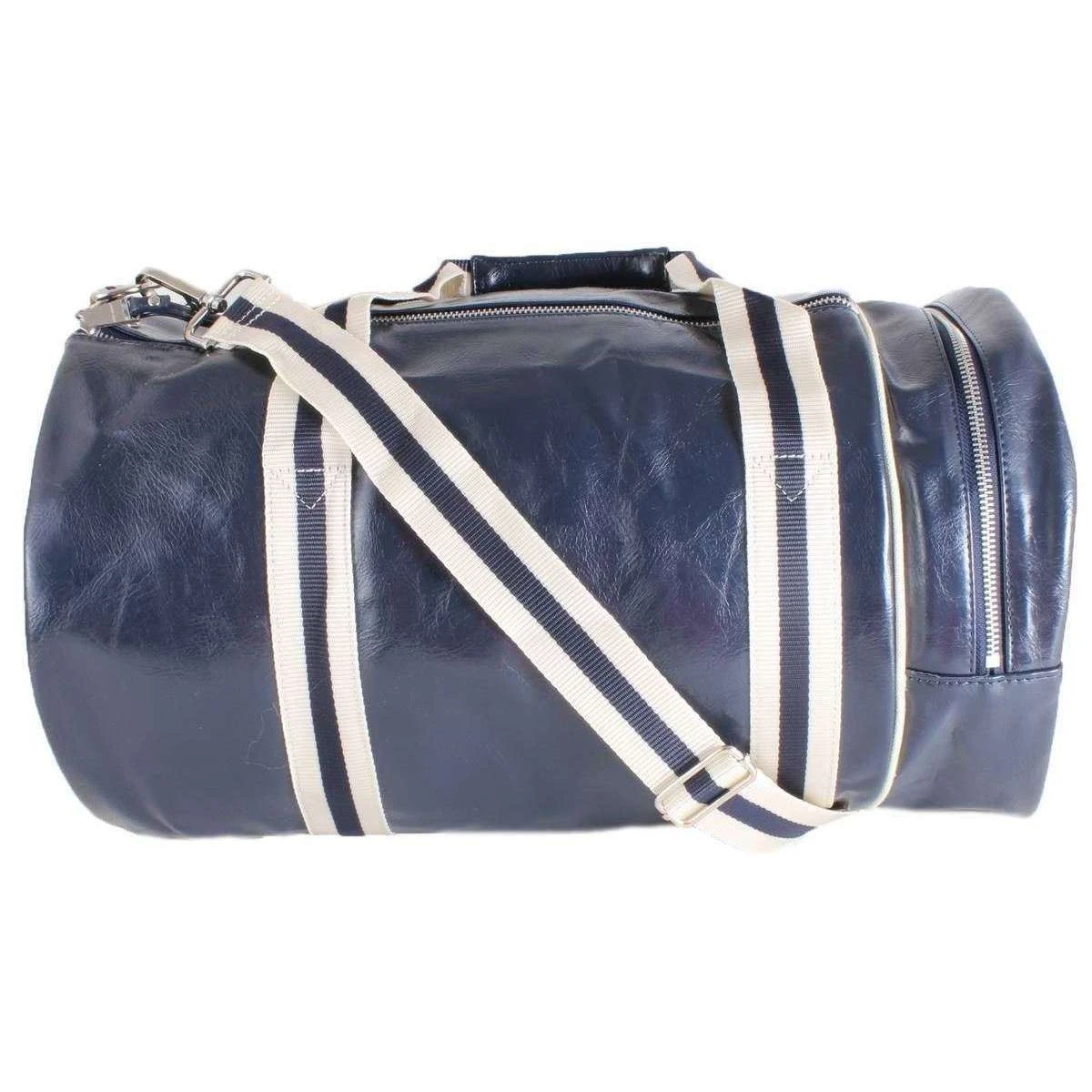 Fred Perry Classic Barrel Bag - Navy/Ecru - Image 3