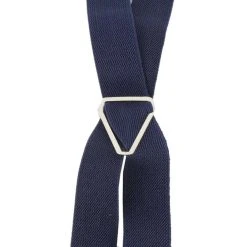 Knightsbridge Neckwear Clip On Braces - Navy