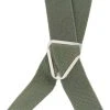 Knightsbridge Neckwear Clip On Braces - Olive
