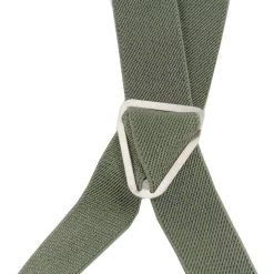 Knightsbridge Neckwear Clip On Braces - Olive