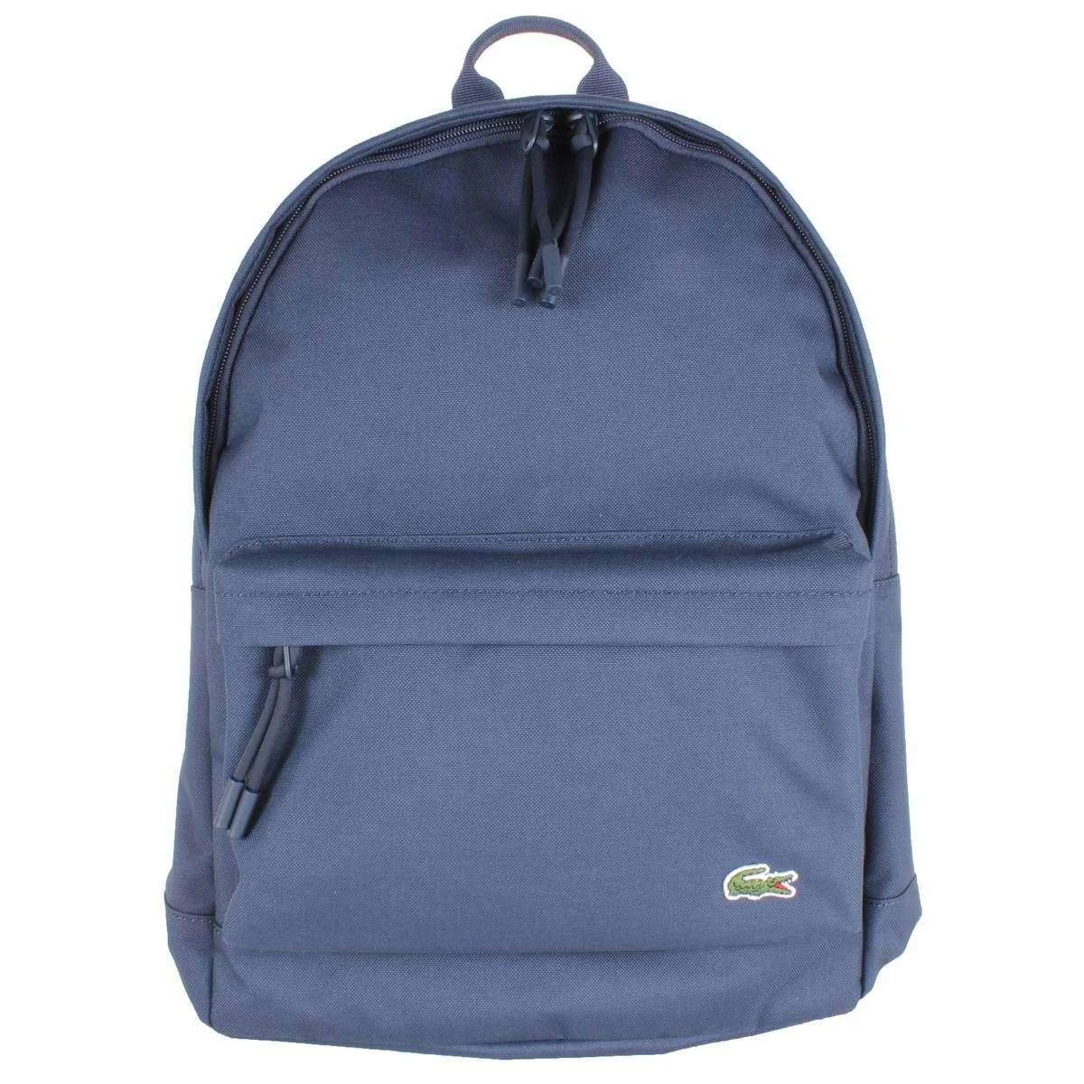 Lacoste Neocroc Canvas Backpack - Marine Navy