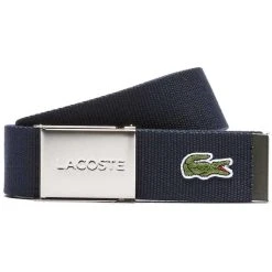 Lacoste Webbed Belt - Marine