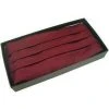 Michelsons Of London Silk Cummerbund - Wine Red