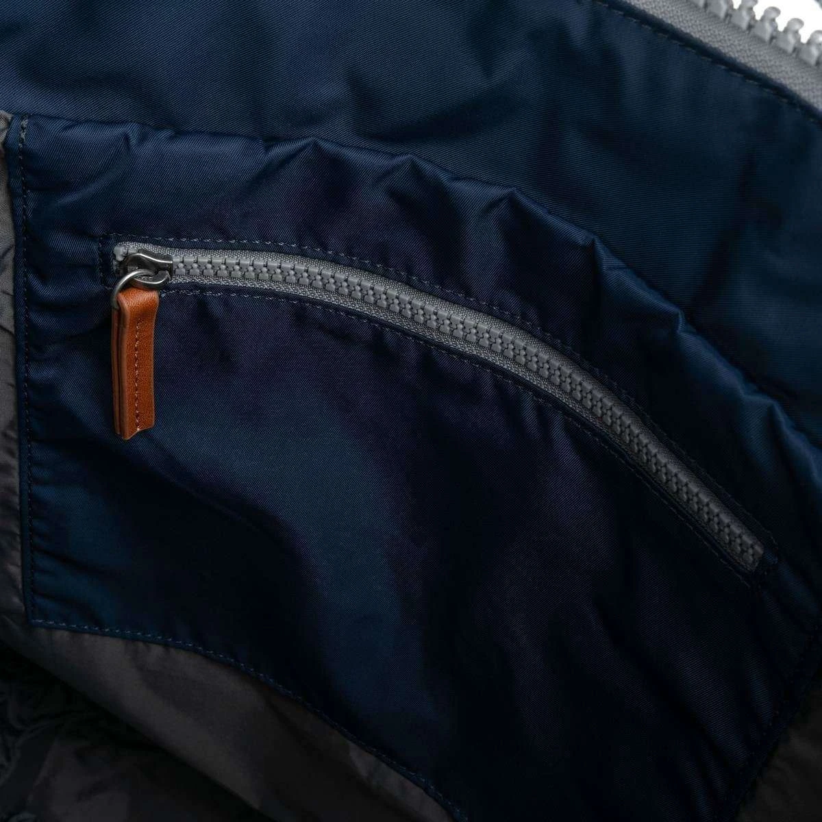 Roka Bantry B Large Sustainable Nylon Backpack - Midnight Blue - Image 5