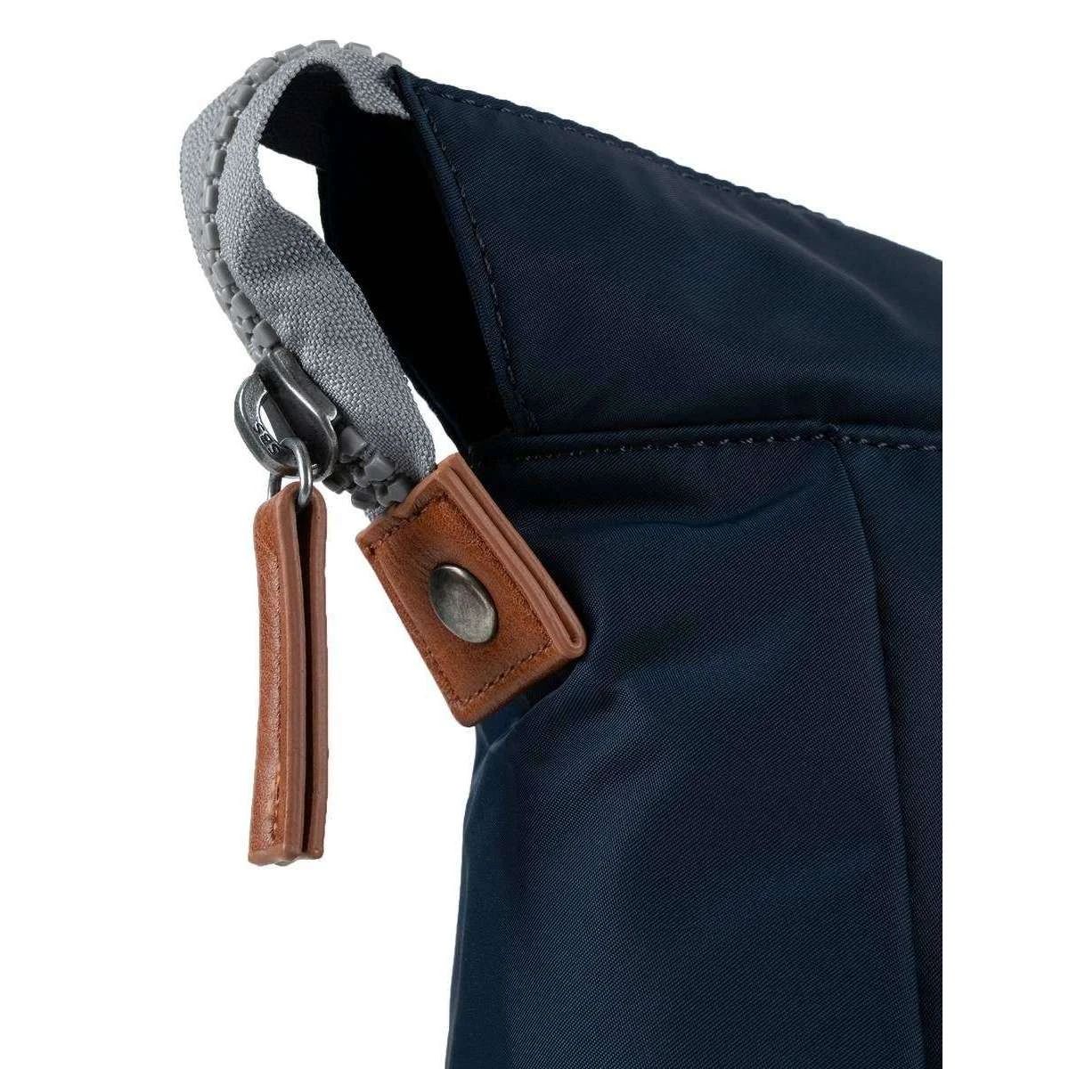 Roka Bantry B Large Sustainable Nylon Backpack - Midnight Blue - Image 7