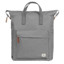 Roka Bantry B Large Sustainable Nylon Backpack - Stormy Grey