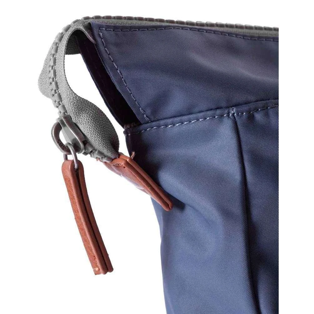 Roka Bantry B Medium Sustainable Nylon Backpack - Airforce Navy - Image 4