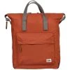 Roka Bantry B Medium Sustainable Nylon Backpack - Ginger Orange