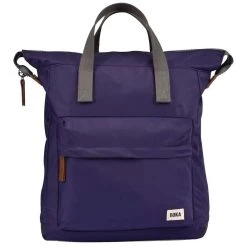 Roka Bantry B Medium Sustainable Nylon Backpack - Mulberry Purple