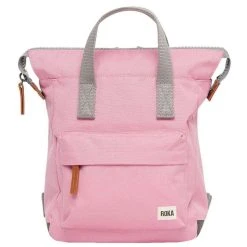 Roka Bantry B Small Sustainable Canvas Backpack - Antique Pink