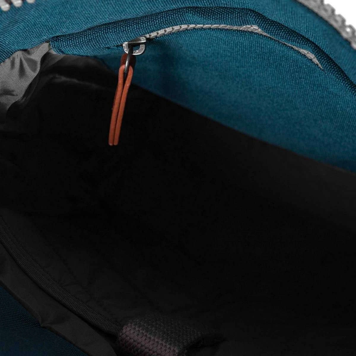 Roka Bantry B Small Sustainable Canvas Backpack - Teal Blue - Image 3