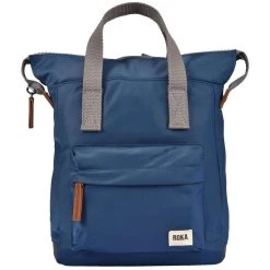 Roka Bantry B Small Sustainable Nylon Backpack - Pacific Blue
