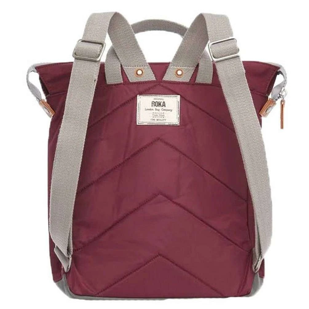 Roka Bantry B Small Sustainable Nylon Backpack - Plum Burgundy Roka Bantry B Small Sustainable Nylon Backpack - Plum Burgundy -Roka Canfield B Shop roka bantry b small sustainable nylon backpack plum burgundy 31054690