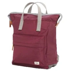 Roka Bantry B Small Sustainable Nylon Backpack - Plum Burgundy 2 Roka Bantry B Small Sustainable Nylon Backpack - Plum Burgundy -Roka Canfield B Shop roka bantry b small sustainable nylon backpack plum burgundy 31054691