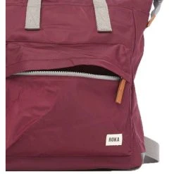 Roka Bantry B Small Sustainable Nylon Backpack - Plum Burgundy 5 Roka Bantry B Small Sustainable Nylon Backpack - Plum Burgundy -Roka Canfield B Shop roka bantry b small sustainable nylon backpack plum burgundy 31054694