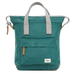 Roka Bantry B Small Sustainable Nylon Backpack - Teal