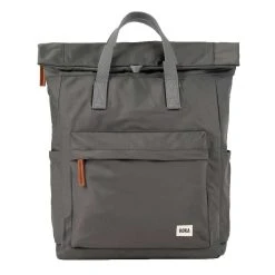 Roka Canfield B Large Sustainable Nylon Backpack - Graphite Grey