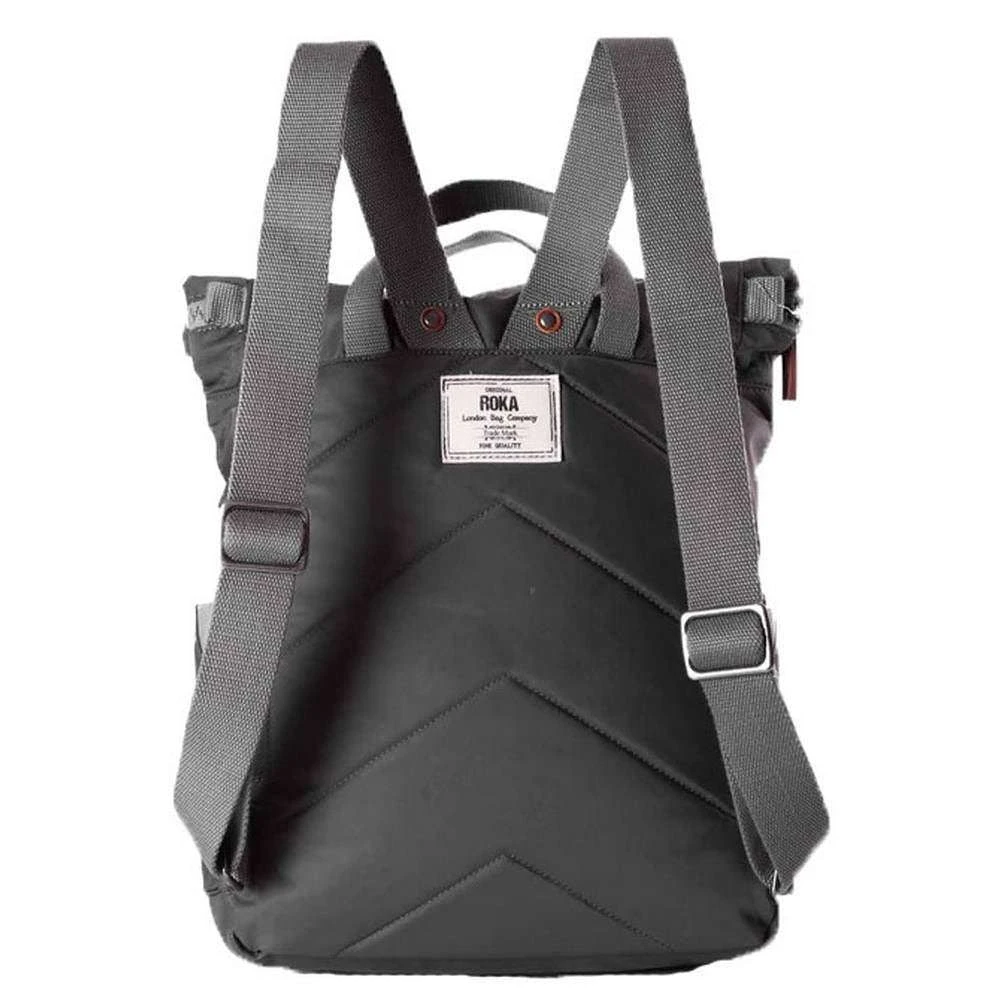 Roka Canfield B Medium Sustainable Nylon Backpack - Graphite Grey - Image 2