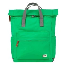 Roka Canfield B Medium Sustainable Nylon Backpack - Green Apple