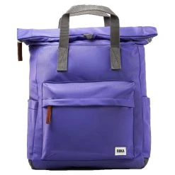 Roka Canfield B Medium Sustainable Nylon Backpack - Peri Purple