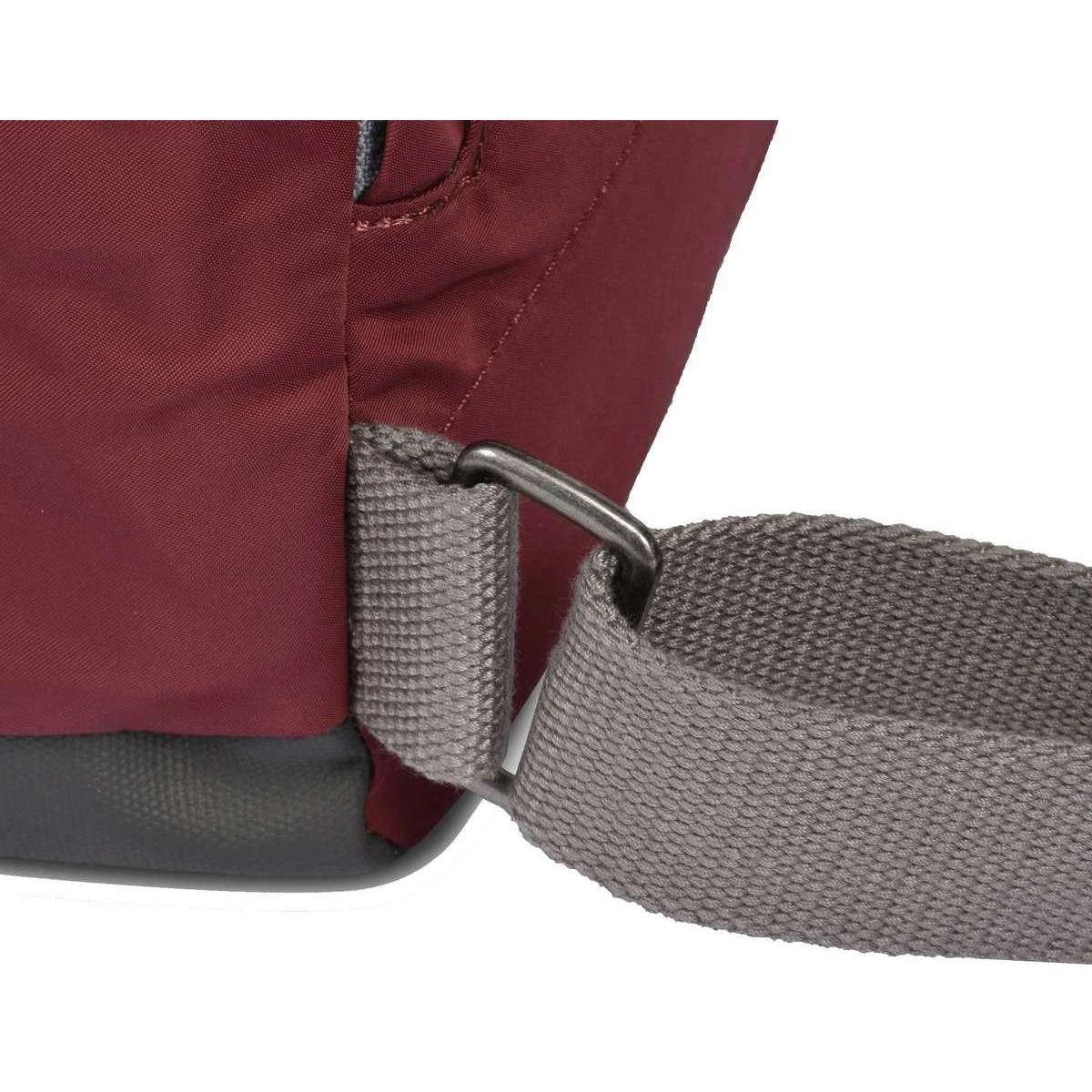 Roka Canfield B Medium Sustainable Nylon Backpack - Port Red - Image 4