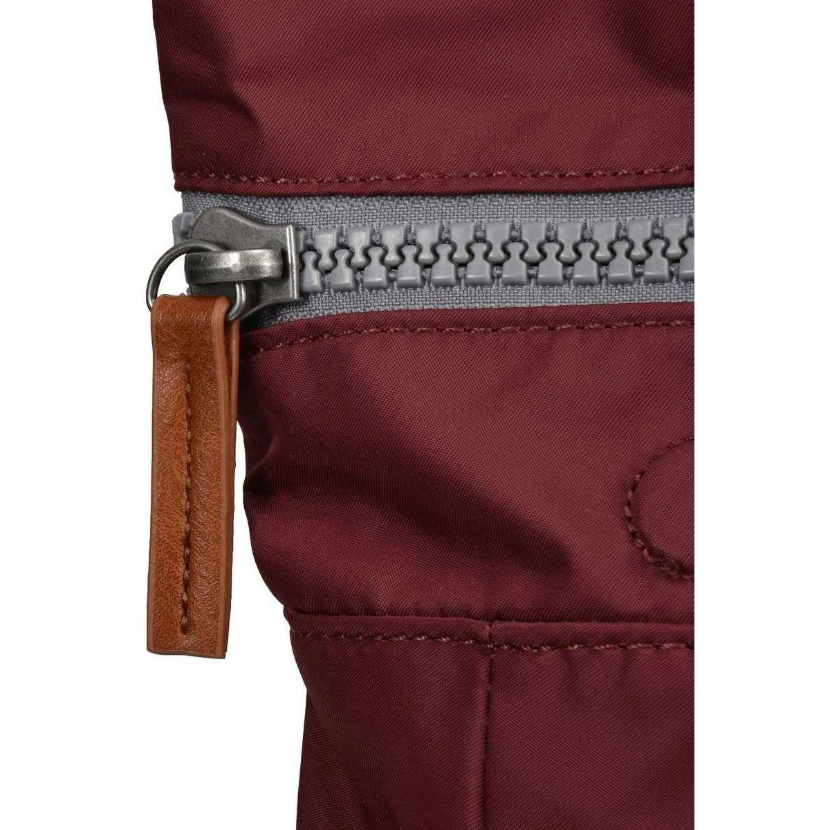 Roka Canfield B Medium Sustainable Nylon Backpack - Port Red - Image 6