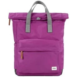Roka Canfield B Medium Sustainable Nylon Backpack - Violet Pink