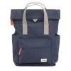 Roka Canfield B Small Sustainable Nylon Backpack - Midnight Blue