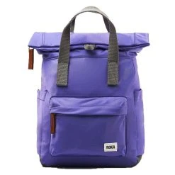 Roka Canfield B Small Sustainable Nylon Backpack - Peri Purple