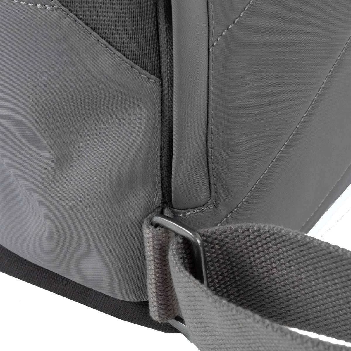 Roka Canfield B Small Sustainable Nylon Backpack - Stormy Grey - Image 5