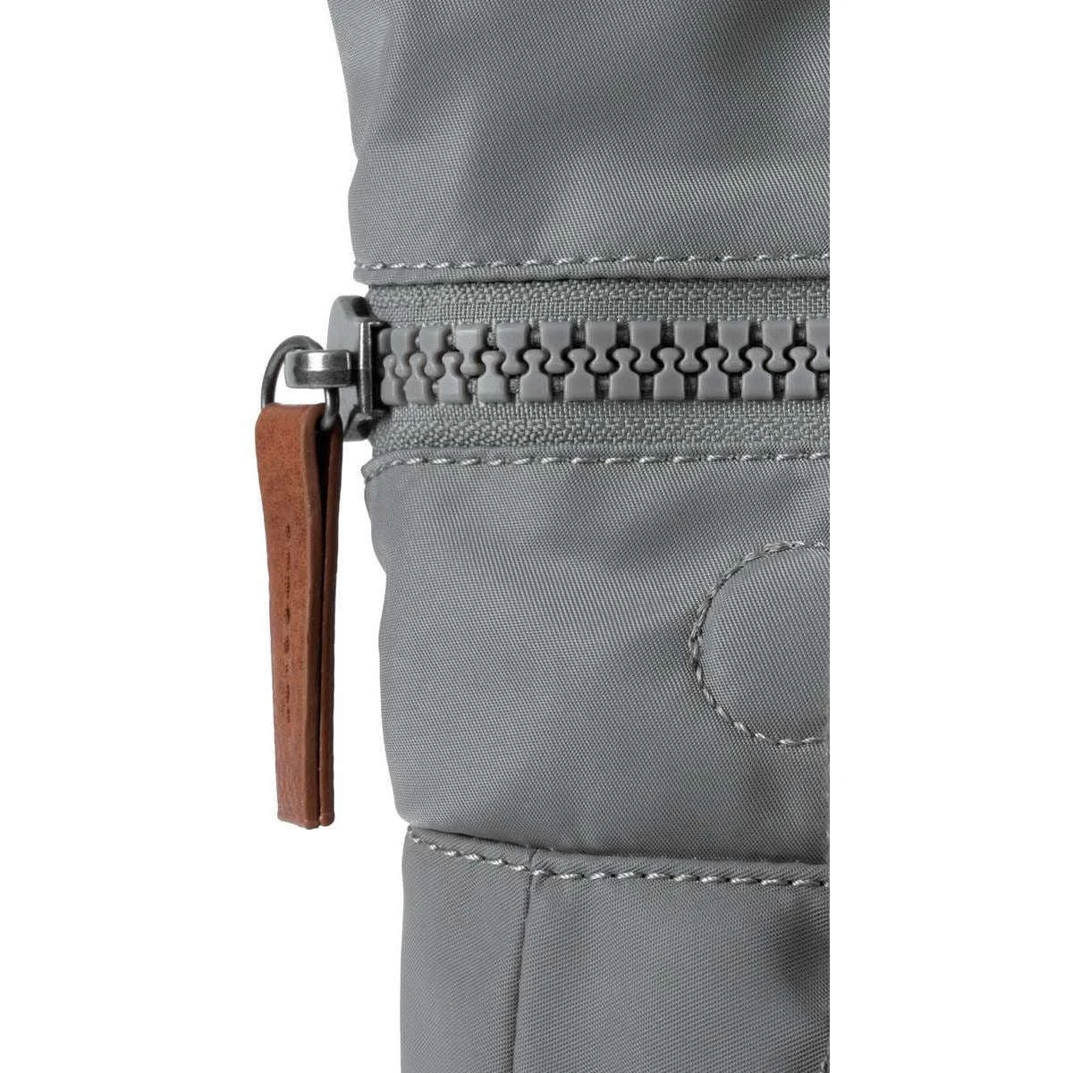 Roka Canfield B Small Sustainable Nylon Backpack - Stormy Grey - Image 6