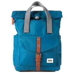 Roka Canfield C Medium Sustainable Nylon Backpack - Marine Navy