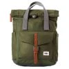 Roka Canfield C Small Sustainable Nylon Backpack - Avocado Green