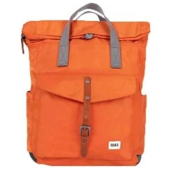 Roka Canfield C Small Sustainable Nylon Backpack - Burnt Orange
