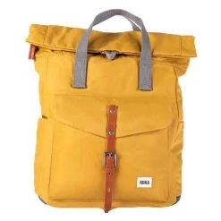 Roka Canfield C Small Sustainable Nylon Backpack - Corn Yellow
