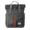 Roka Canfield C Small Sustainable Nylon Backpack - Graphite Grey