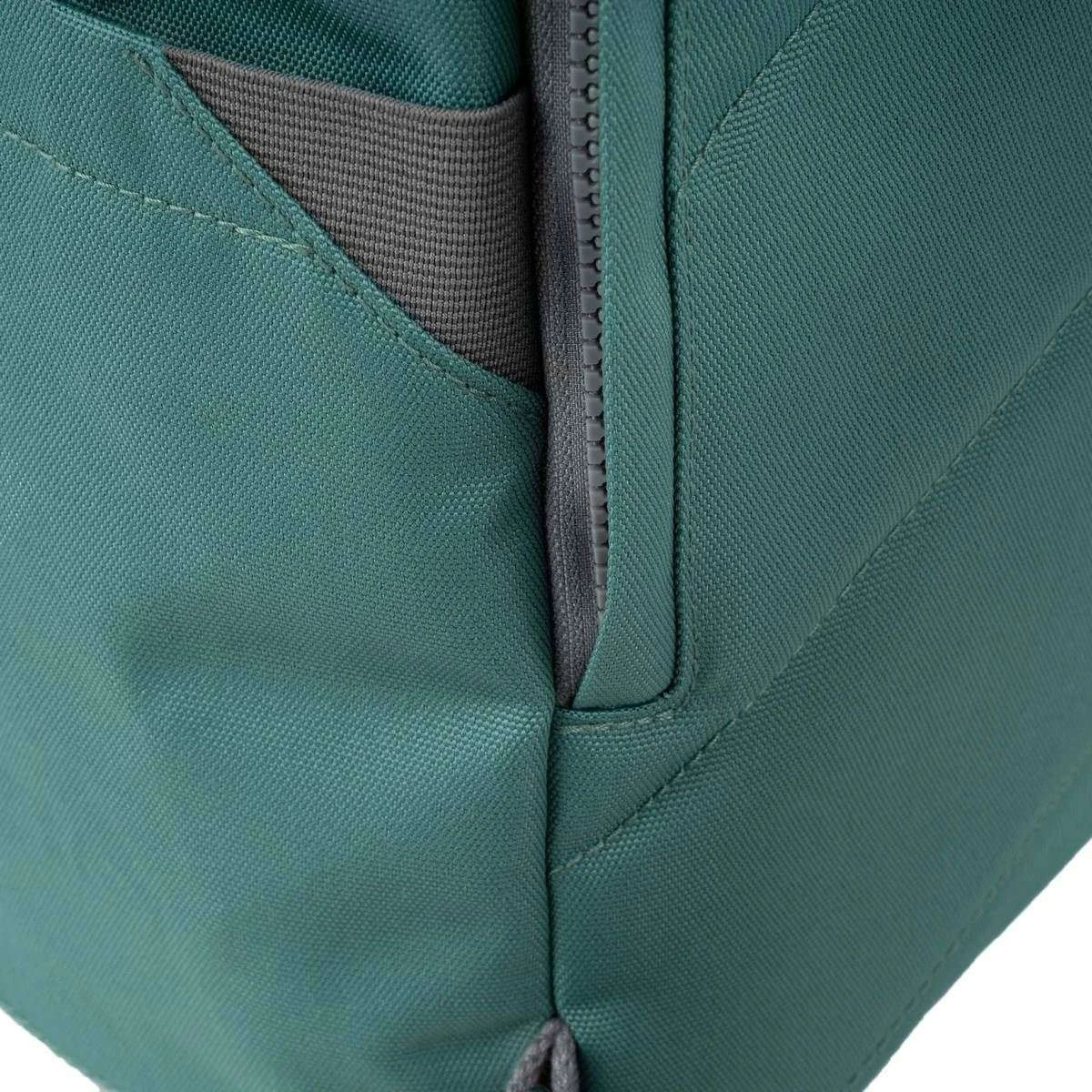 Roka Finchley A Large Sustainable Canvas Backpack - Sage Green - Image 5