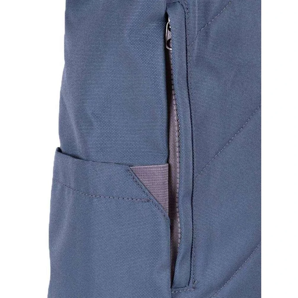 Roka Finchley A Medium Sustainable Canvas Backpack - Airforce Blue - Image 6