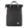 Roka Finchley A Medium Sustainable Canvas Backpack - Carbon Grey